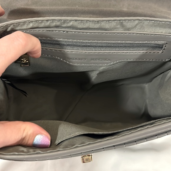 NWT Badgley Mischka quilted black crossbody - Picture 7 of 9